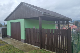 Land with brick garage for sale, Ploštín, Liptovský Mikuláš