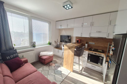 Beautiful renovated and furnished 1 room. apartment in Komárno for rent