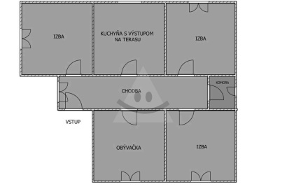 Renovated 4-room family house with a new extension in Veľké Kosihy for sale