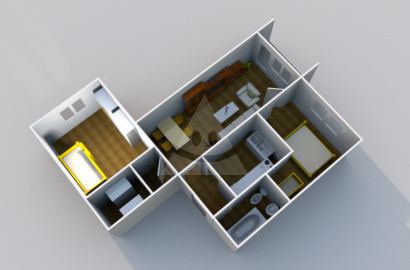 3-room flat for sale, Nábr.M.R.Štefánika, centrum, Ružomberok