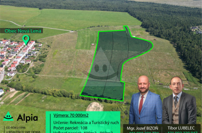 Land for sale, Nová Lesná