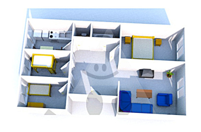 We are preparing a 4-room apartment with a loggia / 83 m2 / Žilina - Vlčince II
