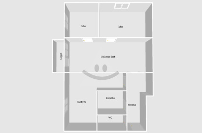 We are preparing a 3-room apartment with a loggia / 70 m2 / - Bytča