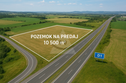 Commercial land, /10500m2/, Žilina district
