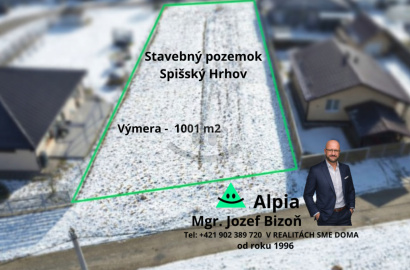 land plot located in Spišský Hrhov.