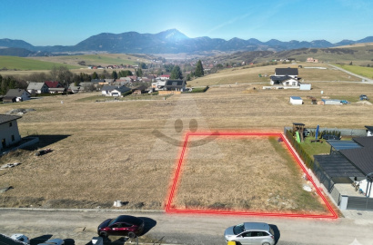 Land for family houses for sale, Liptovské Sliače