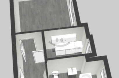 1-room apartment with a 