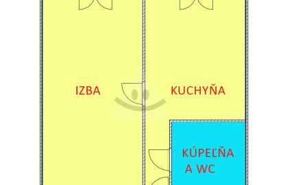 1-room apartment with a nice view / 36 m2 / - Žilina ( Vlčince )