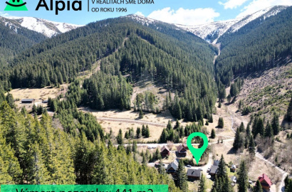 Log cabin under the ridge of the Low Tatras - Magurka, Partizánska Ľupča