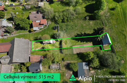 For sale a cozy garden cottage with a beautiful plot of land in Liptovský Trnovec