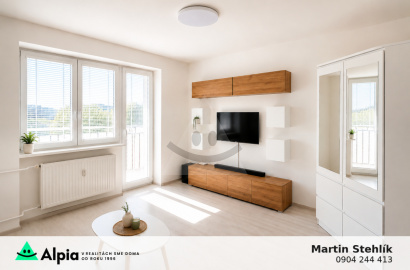 Completely renovated 1-room apartment for sale, Podháj, Martin.
