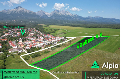 Land for sale, Nová Lesná