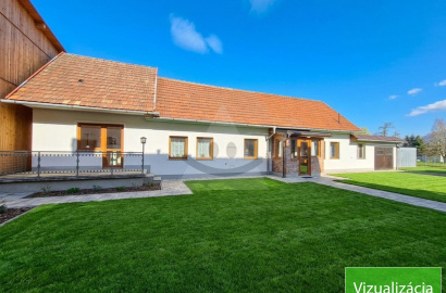 For Sale: Family house with a large plot and great potential in the village of Uhorská Ves
