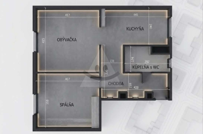 For sale 2 room-apartment in Komárno