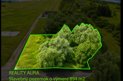 Land for sale, Liptovské Sliače