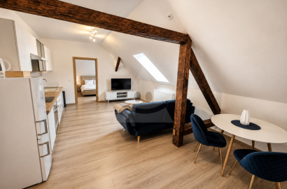 Attic 2-bedroom apartment in an industrial style for rent, Priekopa, Martin