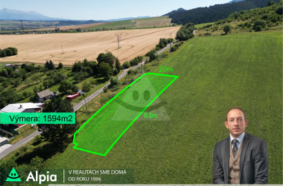 Land for sale - Ploštín - Liptovský Mikuláš