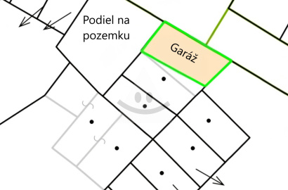 Masonry garage with land / 22 m² / - Žilina (City Center)