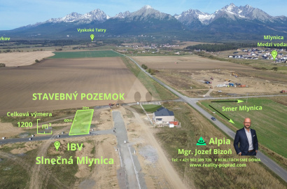 BUILDING PLOT NEAR THE HIGH TATRAS